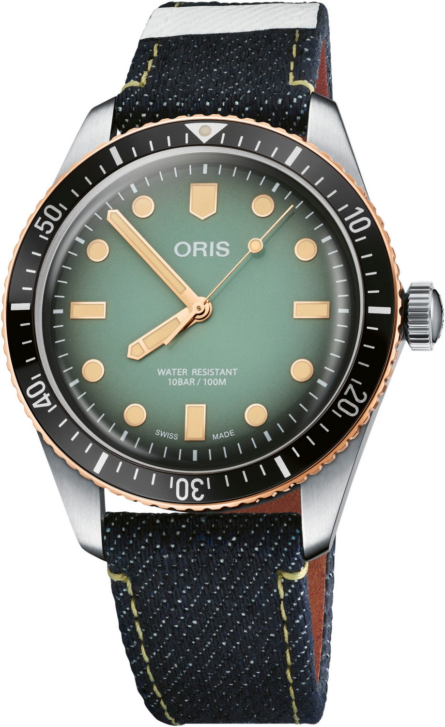 ORIS DIVERS Мужские швейцарские часы, автоматический механизм, сталь, 40 мм
